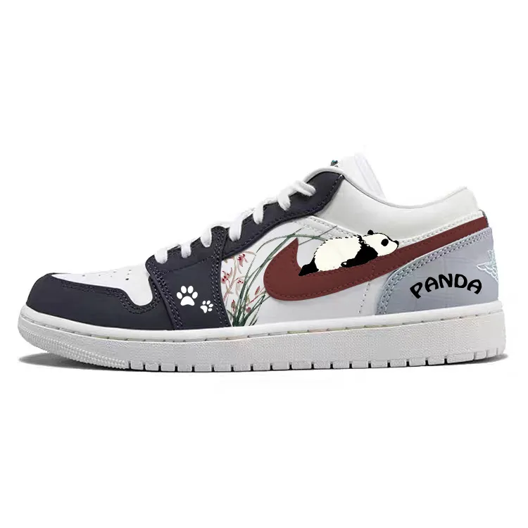 Jordan Air Jordan 1 Vintage Basketball Shoes Men's Low Top White/Gray