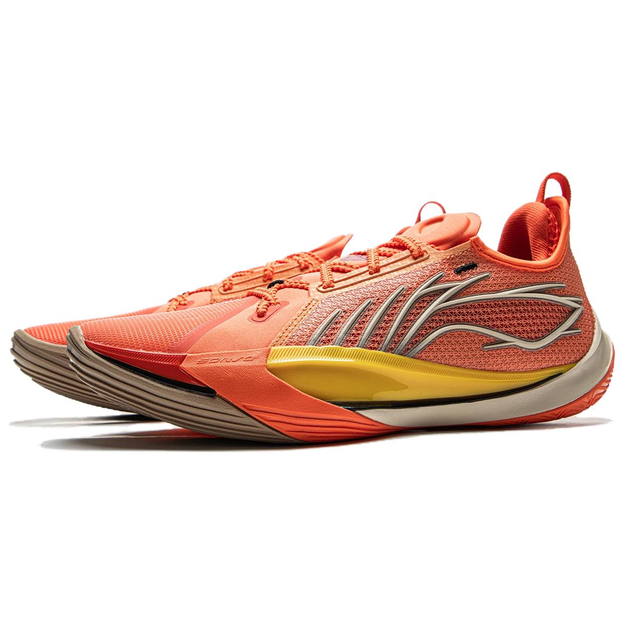 Li Ning Sonic 13 Cushioning Slip Resistant Abrasion Resistant Breathable Rebound Anti Twist Grip Low top