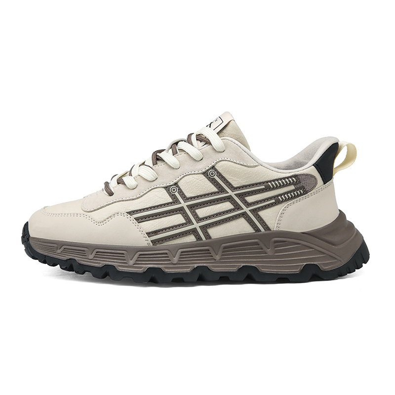 CEDAR HAN Training Shoes Unisex Low Top Beige/Blue