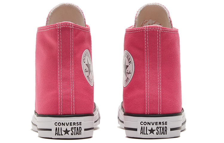 Высокие кеды Converse Chuck Taylor All Star (розовые) — 亮粉色 — фото 5