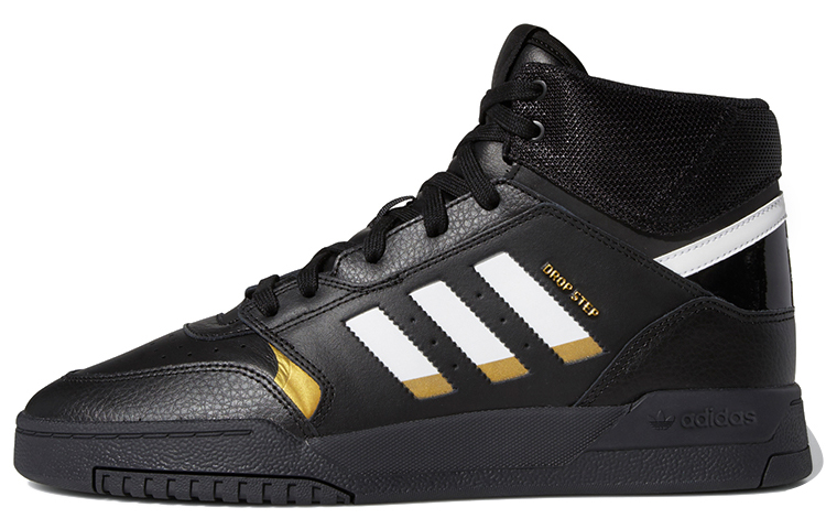 Кеды adidas originals Drop Step (черно-желто-белые) — фото 1