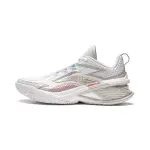 Li Ning Air Strike 11 Cushioning Slip Resistant Lightweight Low top Performance Basketball Shoes Men's White Gray
