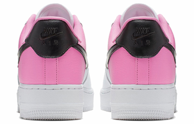 Женские кроссовки Nike Air Force 1 (бело-розовые) — Белый / розовый — фото 4
