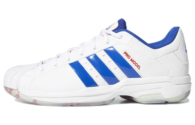 Adidas Pro Model 2G Low 'White Royal Blue'