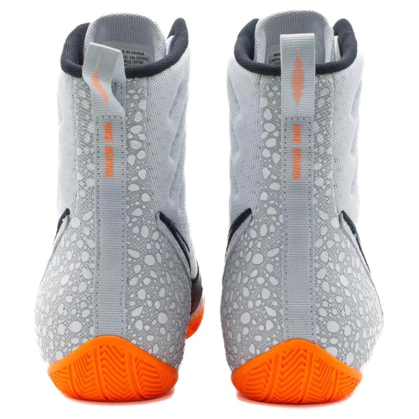 Nike MACHOMAI 3 Ring Slip Resistant Abrasion Resistant High top Training Shoes Unisex Gray