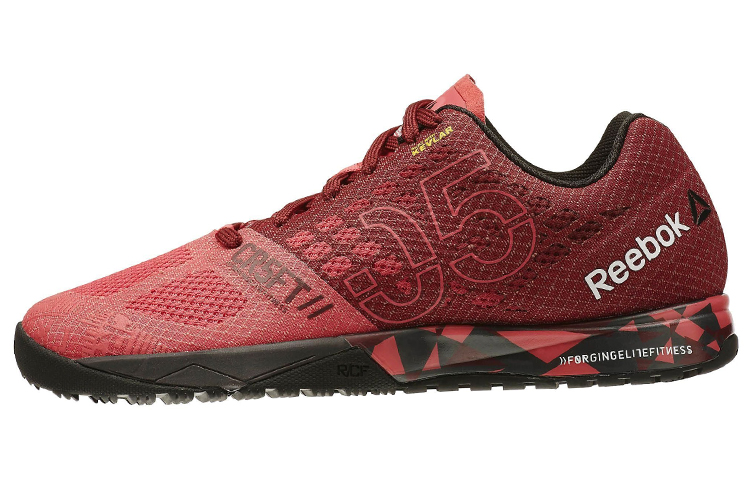 Reebok Crossfit Nano 5.0 Fabric Comfortable Low top Training Shoes Burgundy