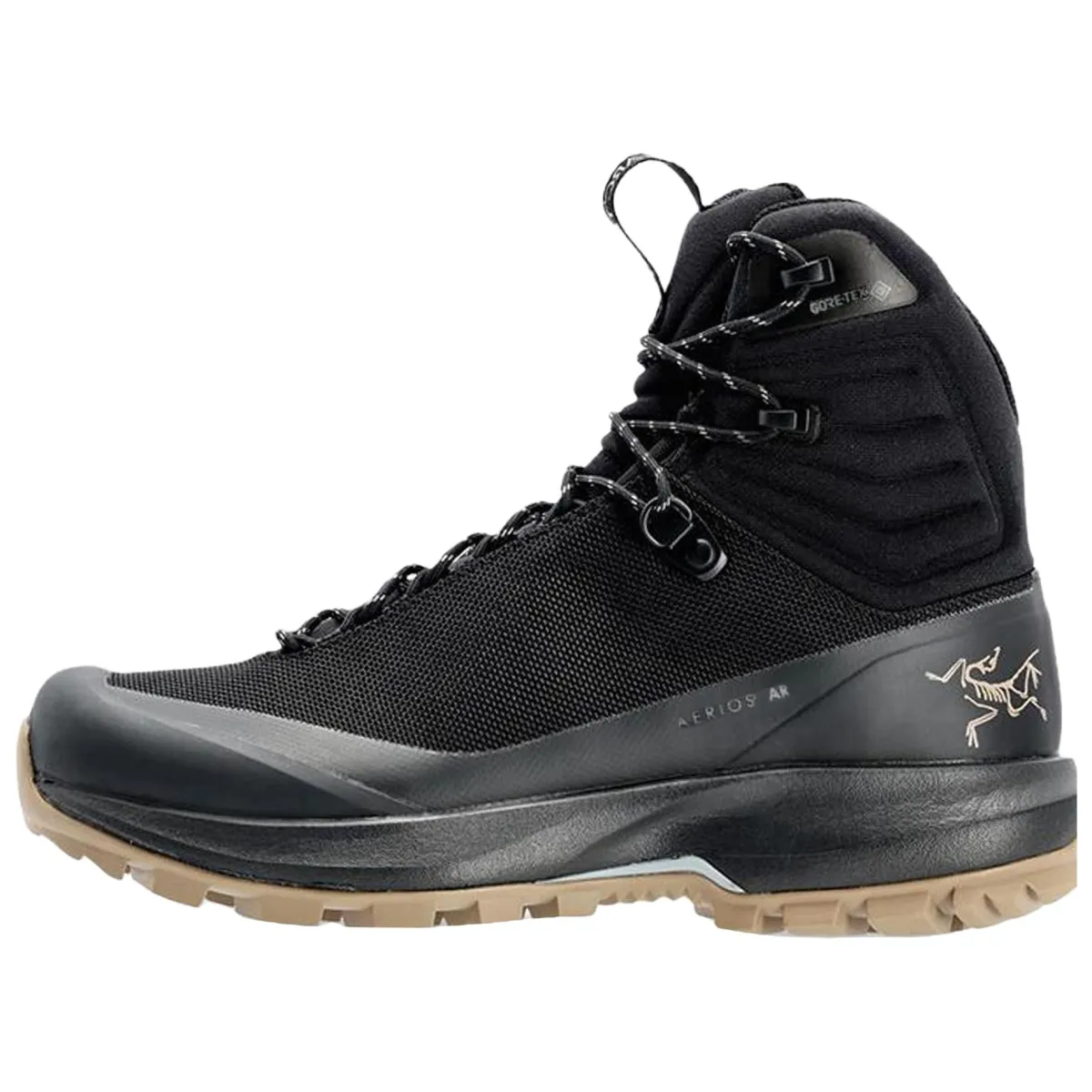 Arc'teryx AERIOS AR MID GTX W Comfortable Round Toe Cushioning Breathable Mid top Outdoor Shoes Women's Black