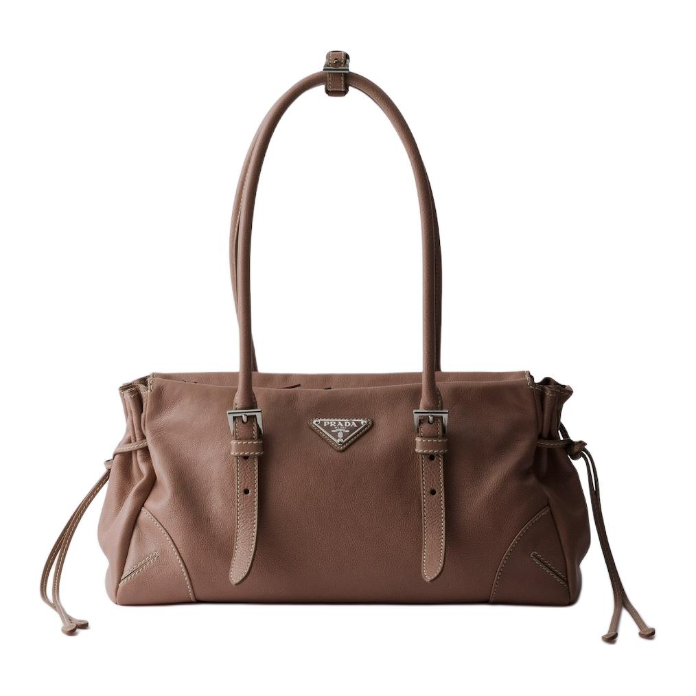 Женская сумка Prada PRADA Bonnie Borsa (каштановая)