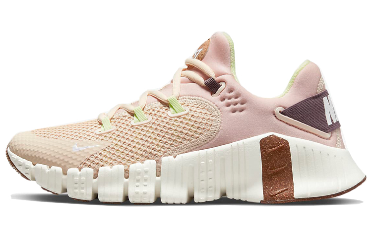 Nike Metcon 4 woven breathable low top training shoes for women light pink