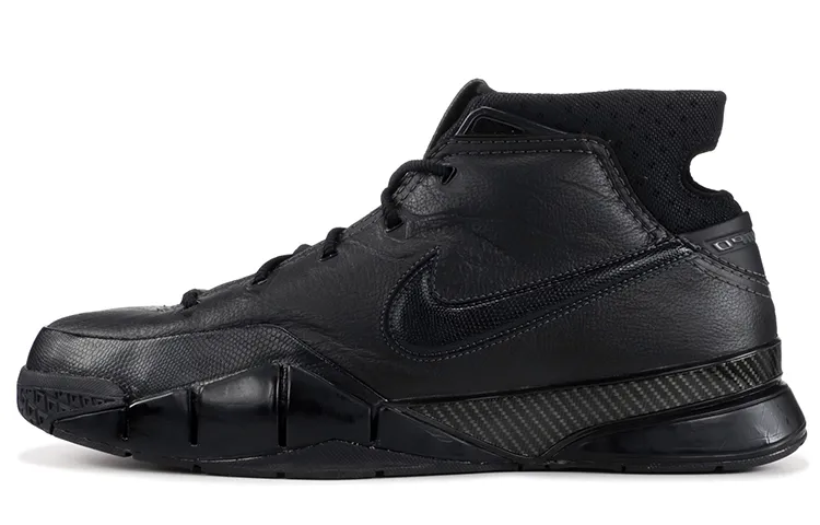 Nike Zoom Kobe 1 Black Mamba Black Mamba Kobe Cushioning Slip Resistant Abrasion Resistant Coverage Mid top
