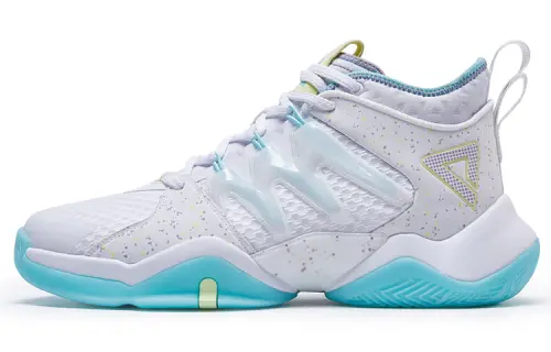 PEAK Taichi Lightning Cushioning Abrasion Resistant Cushioning, Wear Resistant Mid top Performance Basketball Shoes
