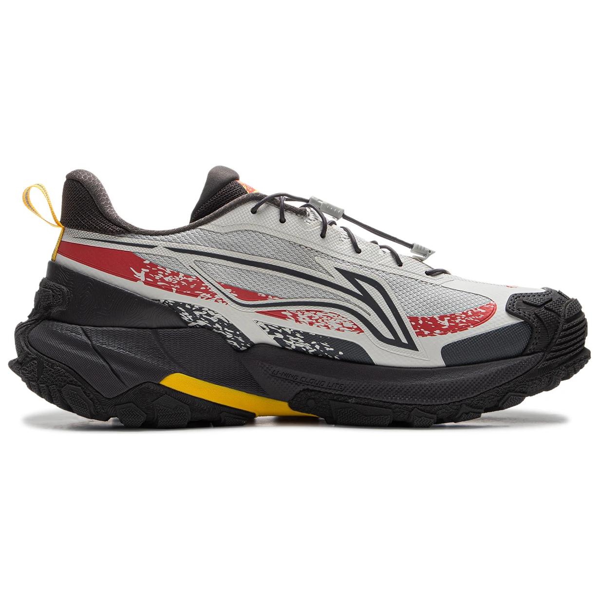 Li Ning Outdoor CF Tracing, Yijie 2.0 Cushioning Slip Resistant Abrasion Resistant Support Low top Outdoor Hiking Shoes