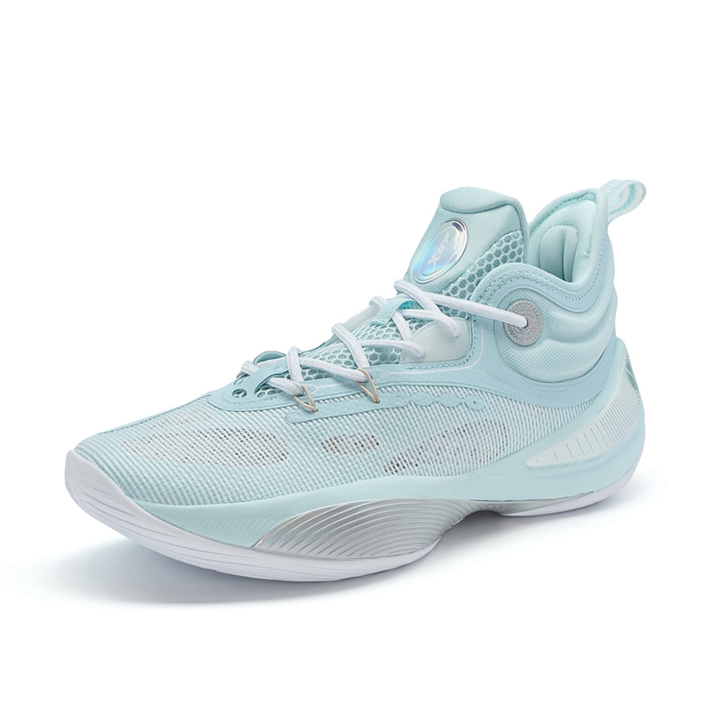 XTEP J Storm 2 Abrasion Resistant Mid top Basketball Shoes Men’s Blue