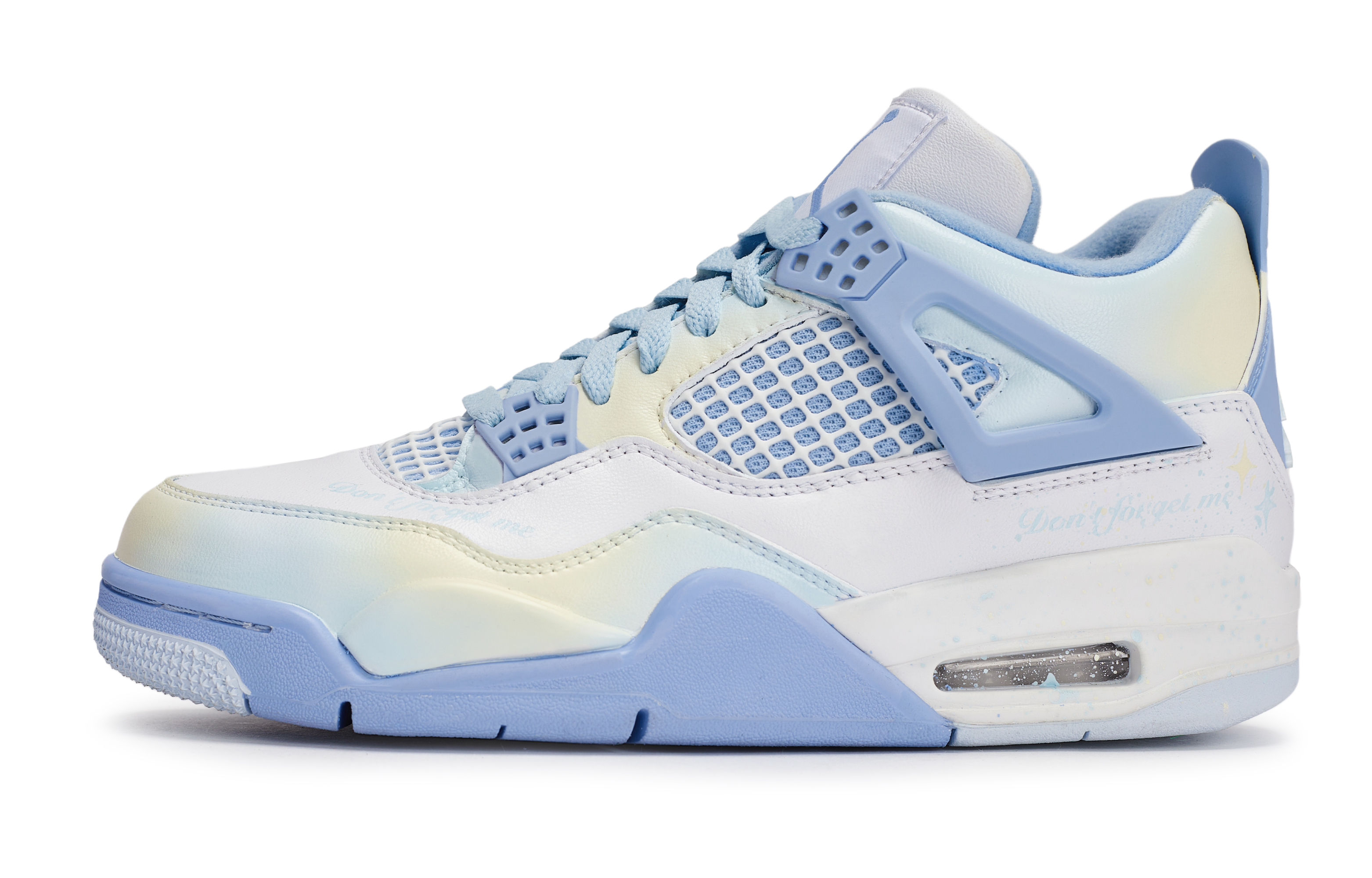 Jordan Air Jordan 4 811 Manufacturing, Gradient Starry, Special Shoe Box Abrasion Resistant Low top