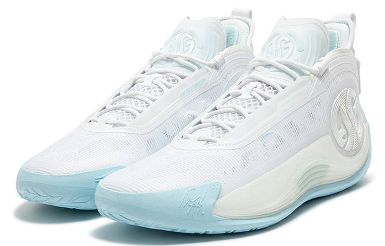 361° AG4 SOAR SE Basketball Shoes Men’s Mid Top Glacier Blue