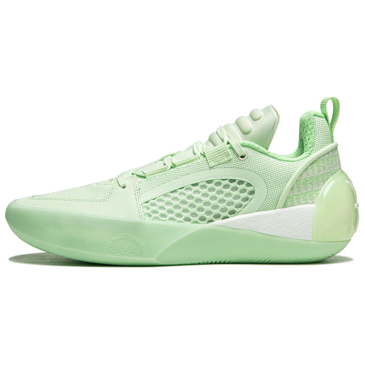 Li Ning All City 12 Encore Low top Basketball Shoes Men’s Dynamic Green