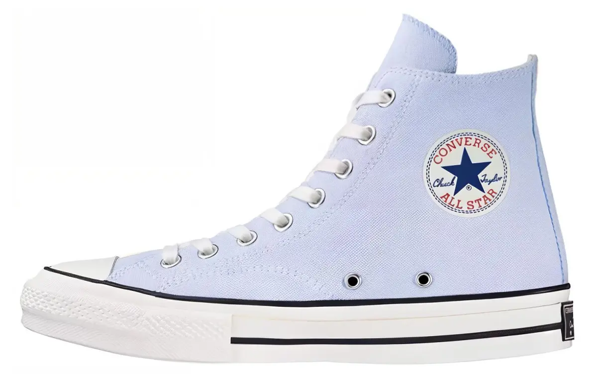Converse Addict Versatile Abrasion Resistant High top Canvas Shoes Unisex Blue