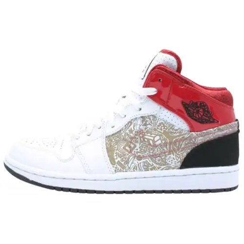 Jordan Air Jordan 1 Vintage Basketball Shoes Men's White