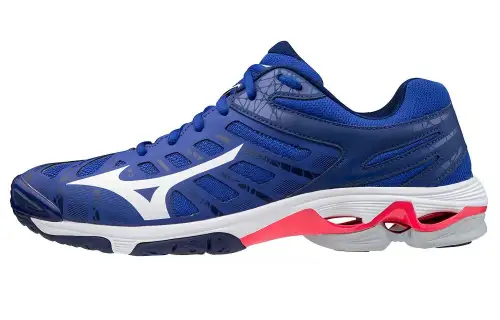 Mizuno Wave Voltage Abrasion Resistant Low top Training Shoes Men's Blue