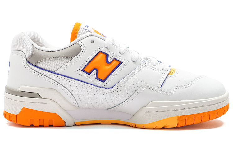 New Balance 550 «Lakers Pack — Vibrant Orange» sneakers