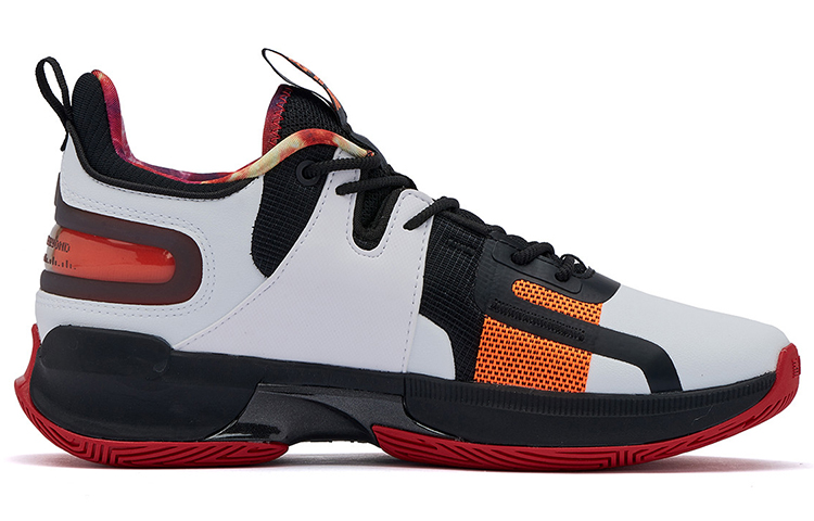361° Restraint 2 Abrasion Resistant Slip Resistant Low top Performance Basketball Shoes Men’s Black White