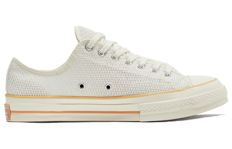 Кеды Converse 1970s Chuck Taylor All Star (бежево-оранжевые) — Бежевый / оранжевый — фото 2