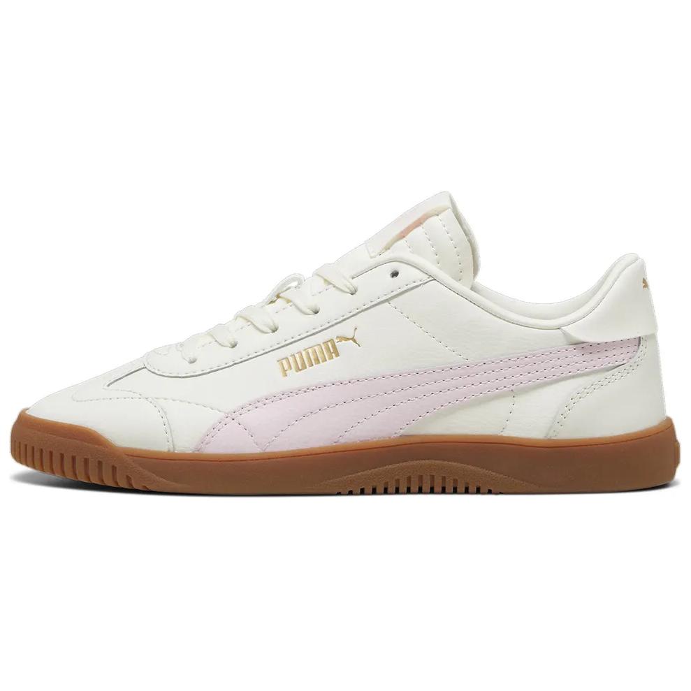 PUMA Club 5v5 Abrasion Resistant Low top German Army Trainers Unisex White Pink