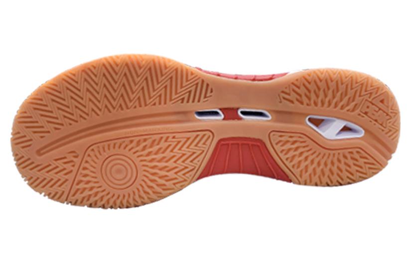 PEAK Slip Resistant, Abrasion Resistant, Breathable Low top Training Shoes Unisex White Red