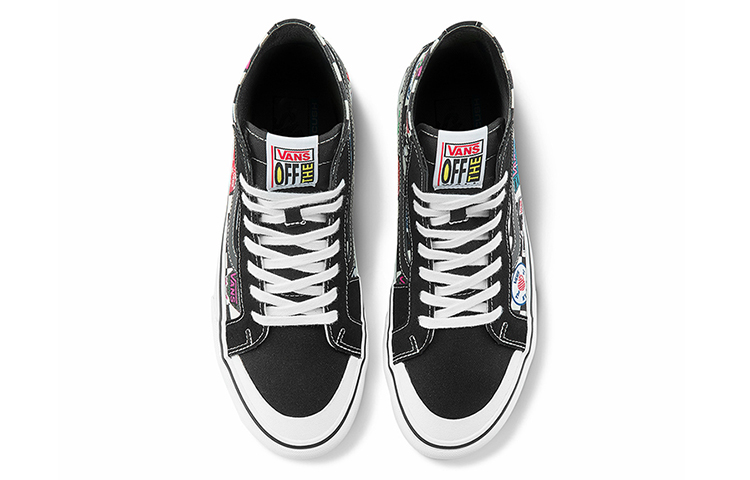 Кеды Vans SK8 Высокие (черные) — фото 3