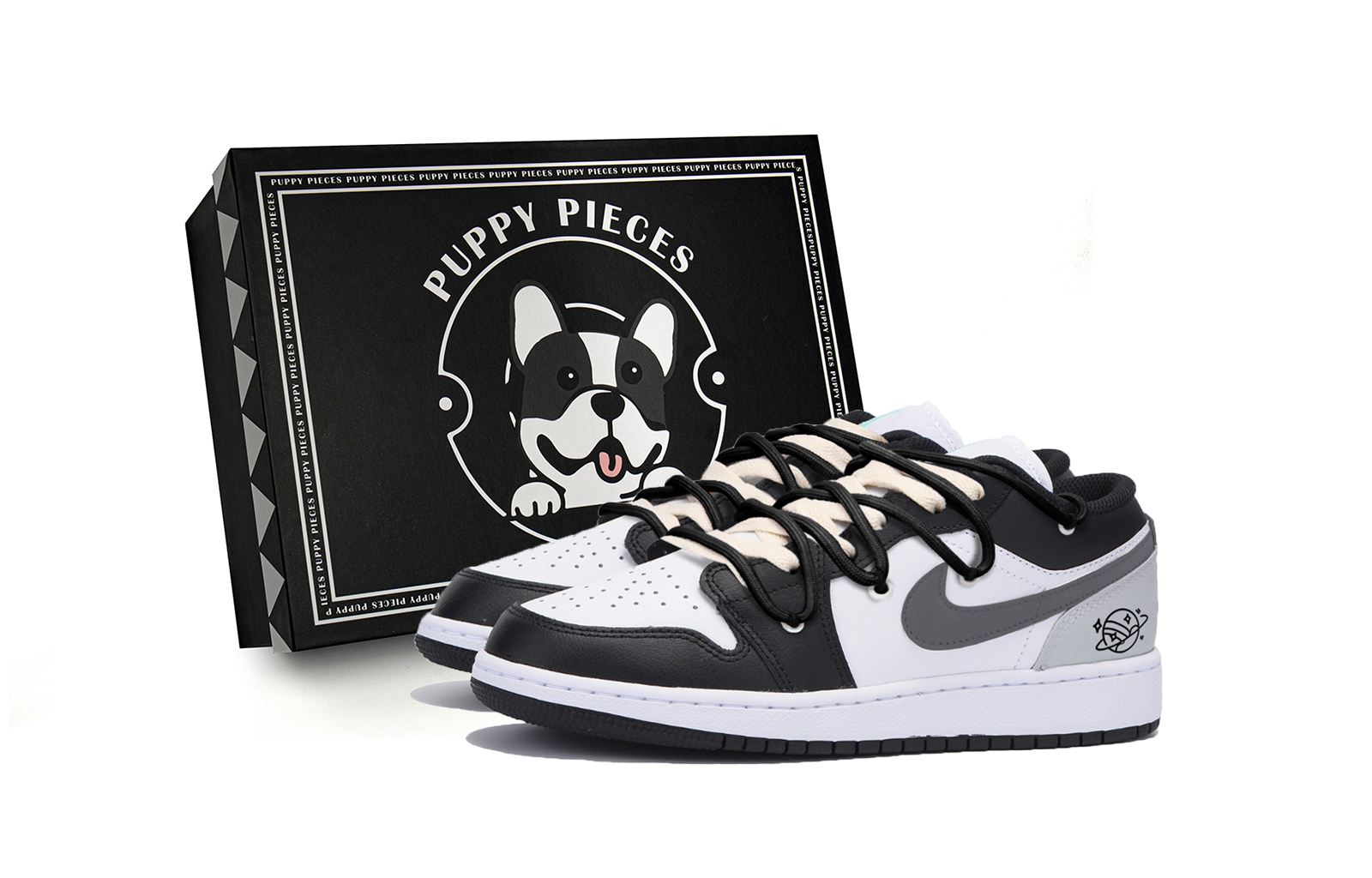Jordan Air Jordan 1 Slip Resistant Abrasion Resistant Low top Vintage Basketball Shoes Men’s Dark Gray