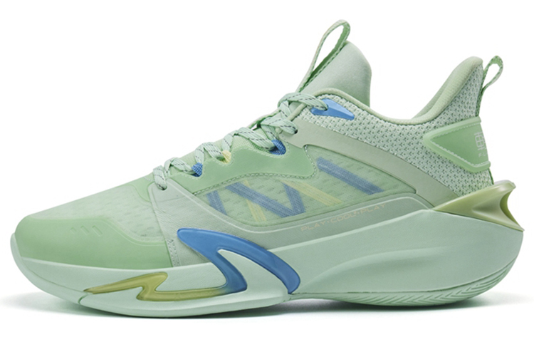XTEP Light Feather 2 V2 Basketball Shoes Men’s Low Top Forest Green