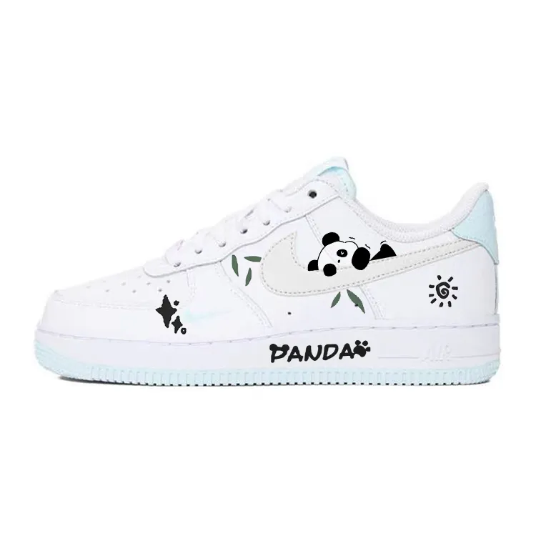 Nike Air Force 1 Skateboard Shoes Women's Low Top Pink/White