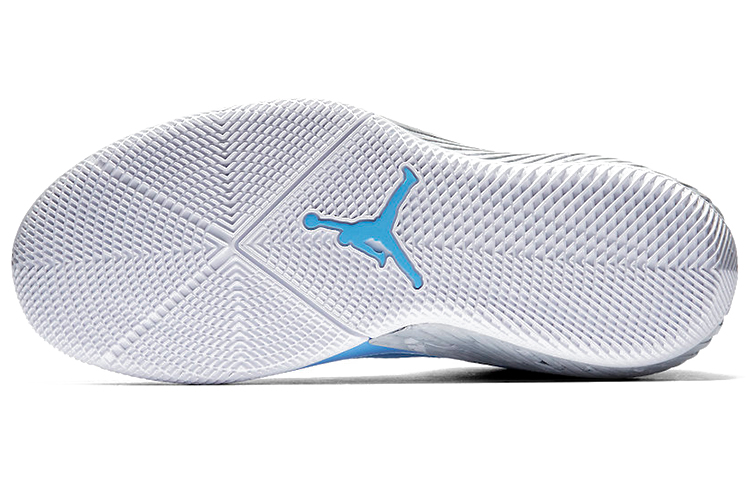 Мужские кроссовки Jordan Why Not Zer0.1 UNC OG (голубой) — 北卡蓝/白 — фото 6