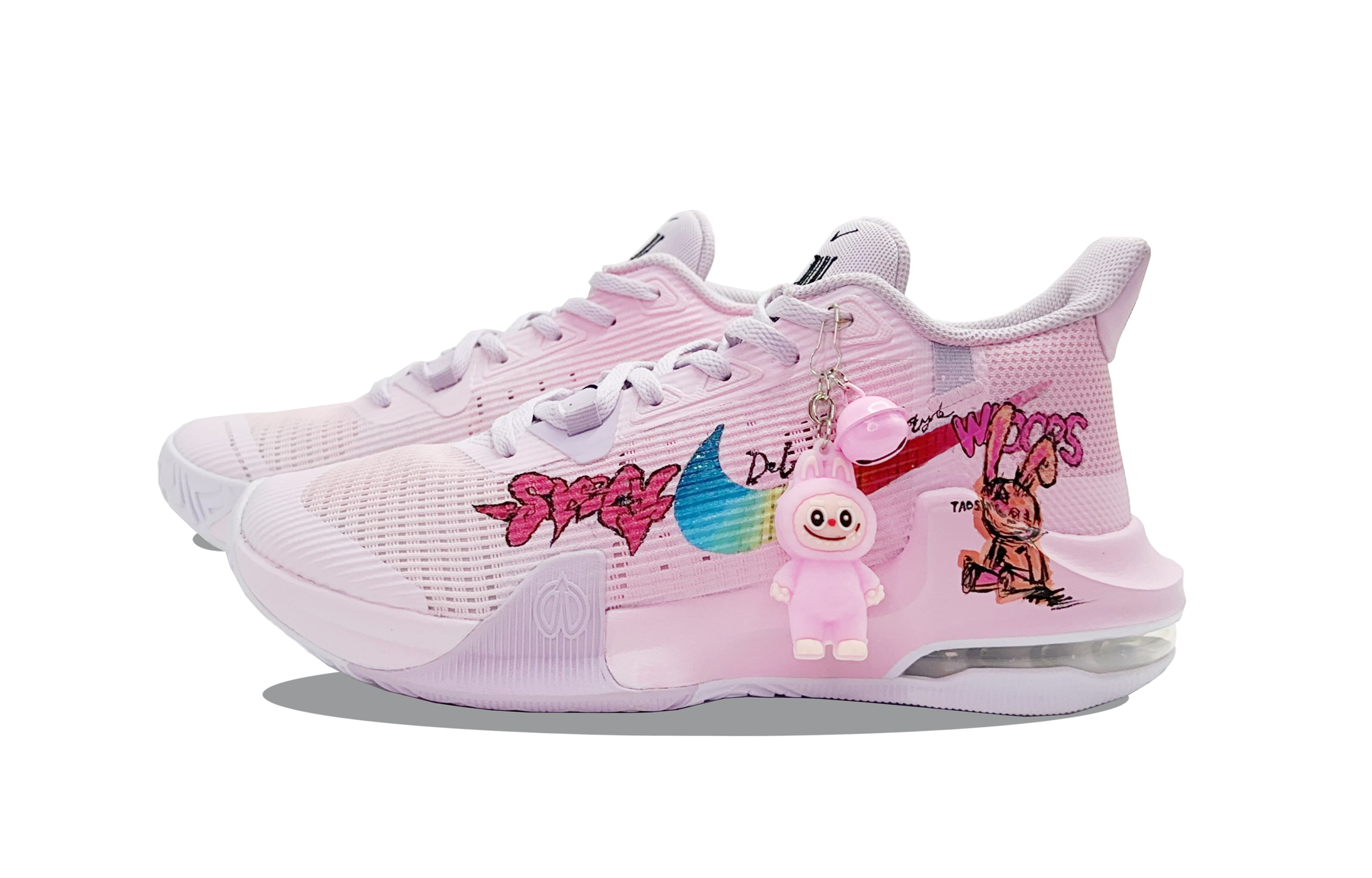 Nike Air Max Impact 3 Slip Resistant Abrasion Resistant Low top Basketball Shoes Unisex Lotus Color