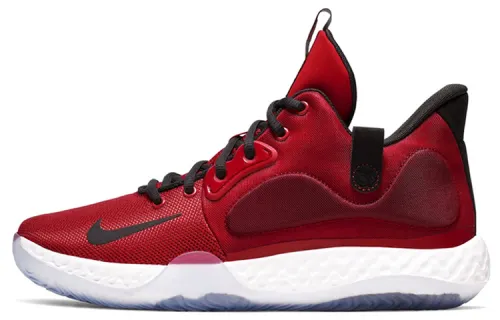 Nike KD Trey 5 VII EP synthetic leather artificial leather TPU Durant sports trend shock-absorbing anti-slip wear-resistant wrapping support mid-top retro basketball shoes men's red