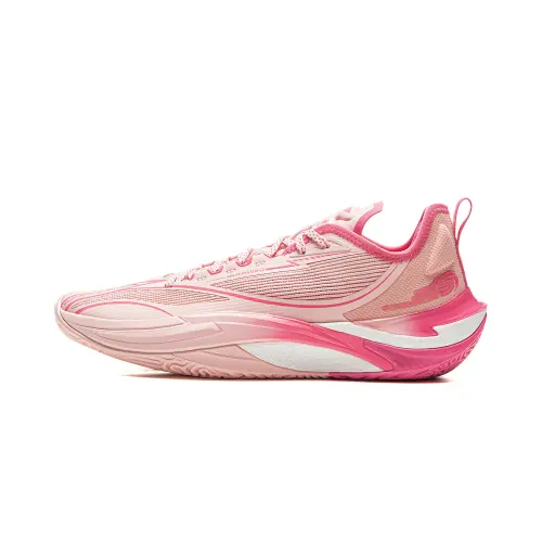 Li Ning Hurricane Collection Cushioning Slip Resistant Abrasion Resistant Rebound Grip Low top Basketball Shoes Men's