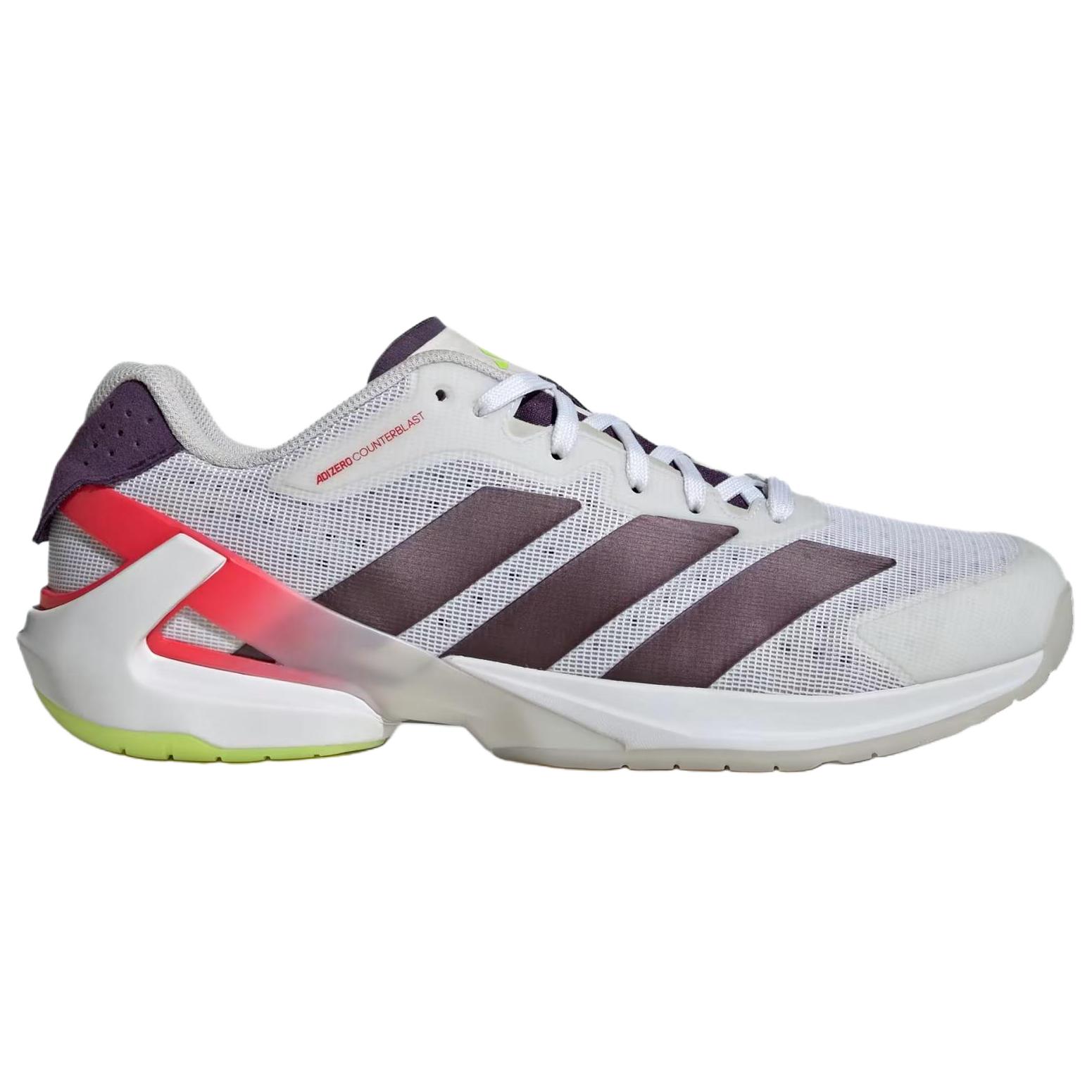 Adidas Adizero Abrasion Resistant Low top Training Shoes Men’s White Purple Pink