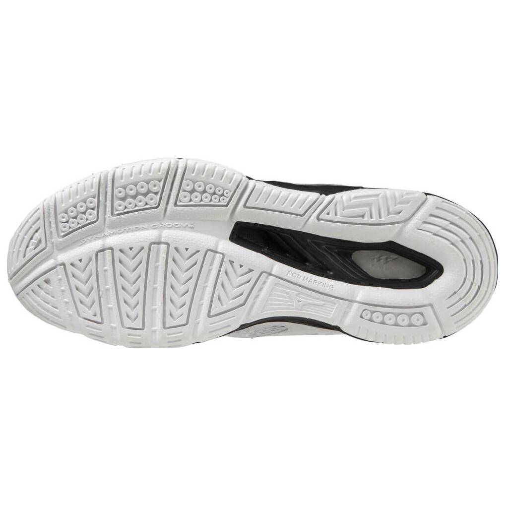 Mizuno Slip Resistant Abrasion Resistant Mid top Training Shoes Unisex White