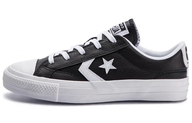 Converse Star Player Ox Black Leather Black