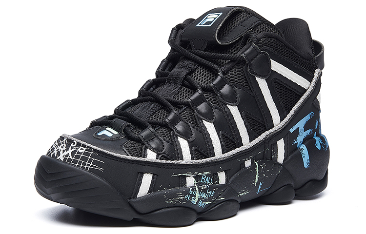 FILA FUSION Fila Spaghetti Vntg Gs Black/White/Blue Women’s