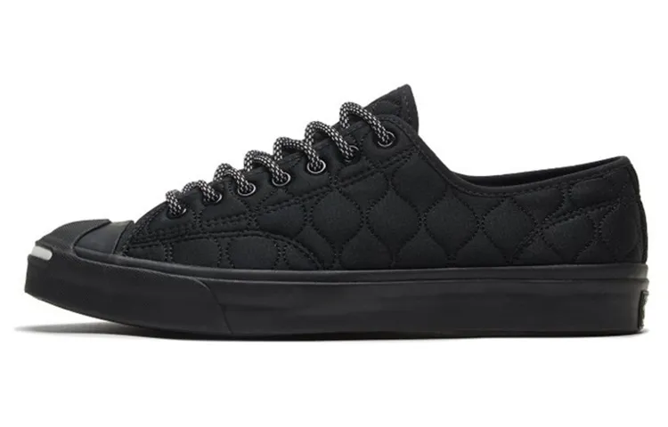 Converse Jack Purcell Low top Skateboard Shoes Unisex Classic Black
