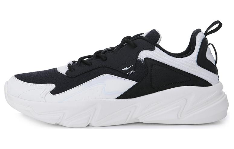 Erke Abrasion Resistant Cushioning Abrasion Resistant Cushioning Low top Training Shoes Men’s Black White