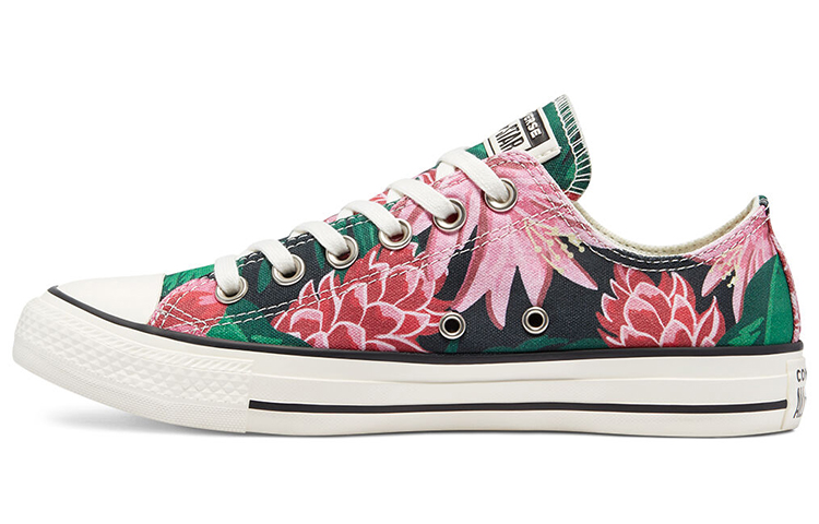 Кеды Converse Chuck Taylor All Star Low (черно-красные) — фото 2