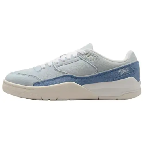 Jordan FLIGHT COURT Abrasion Resistant Low top Vintage Basketball Shoes Women's Blue