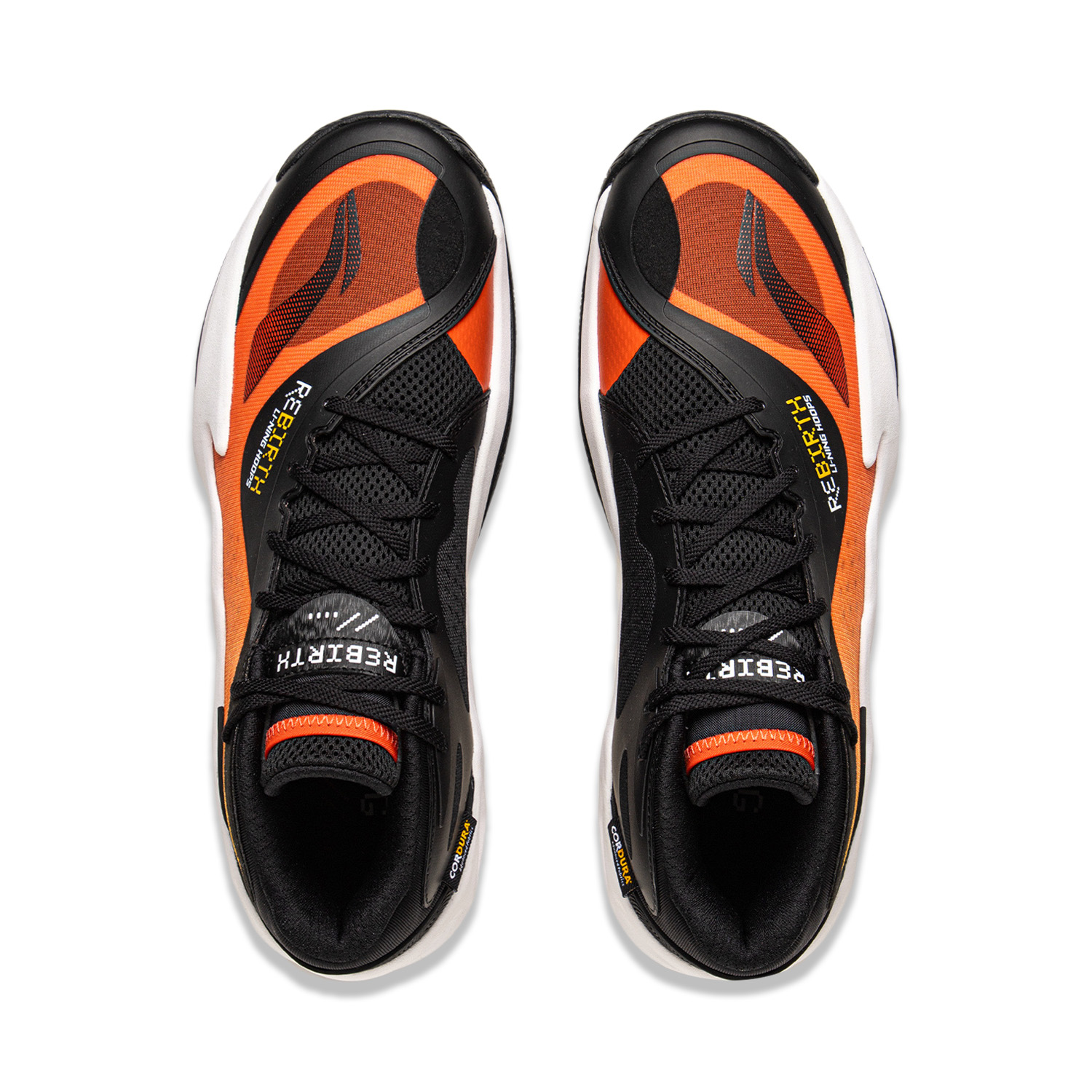 Li Ning XinSheng Mid top Basketball Shoes Men’s Black Red