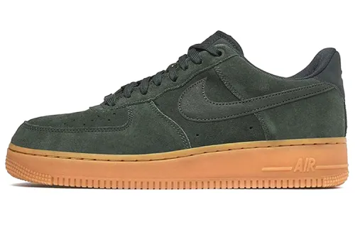 Nike Air Force 1 07 LV8 Suede 'Outdoor Green' Retro Casual Wrapping Anti-Slip Low-top Sneakers Men's Dark Green