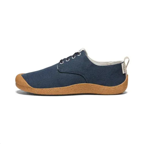 Keen MOSEY DERBY Fashion Trend Slip Resistant Abrasion Resistant Low top Canvas Shoes Men's Blue