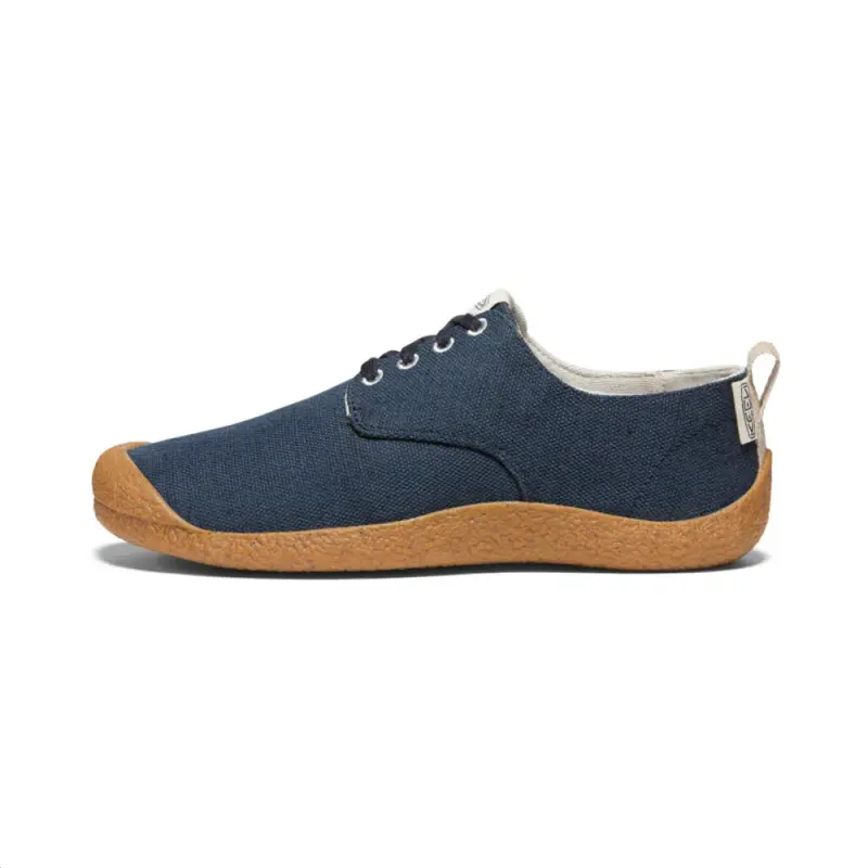Keen MOSEY DERBY Fashion Trend Slip Resistant Abrasion Resistant Low top Canvas Shoes Men's Blue