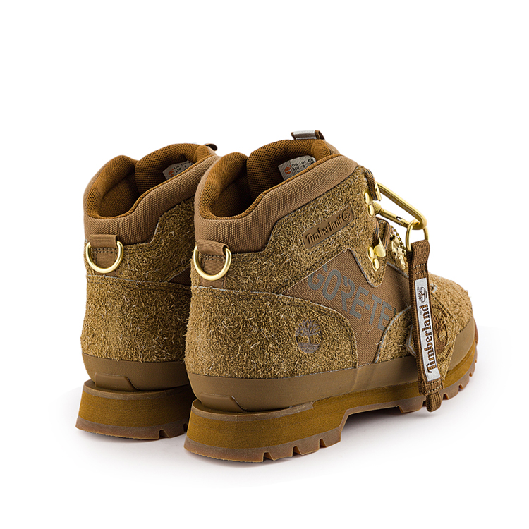 Timberland Comfortable Slip Resistant Mid top Mountaineering Shoes Men’s Brown Beige