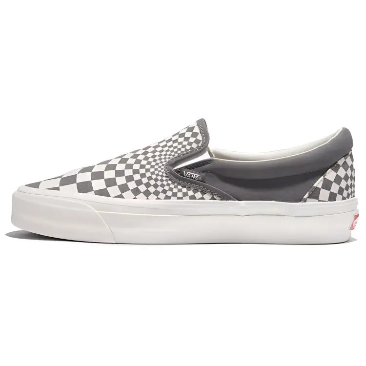 Vans Slip on Low top Canvas Shoes Unisex Gray